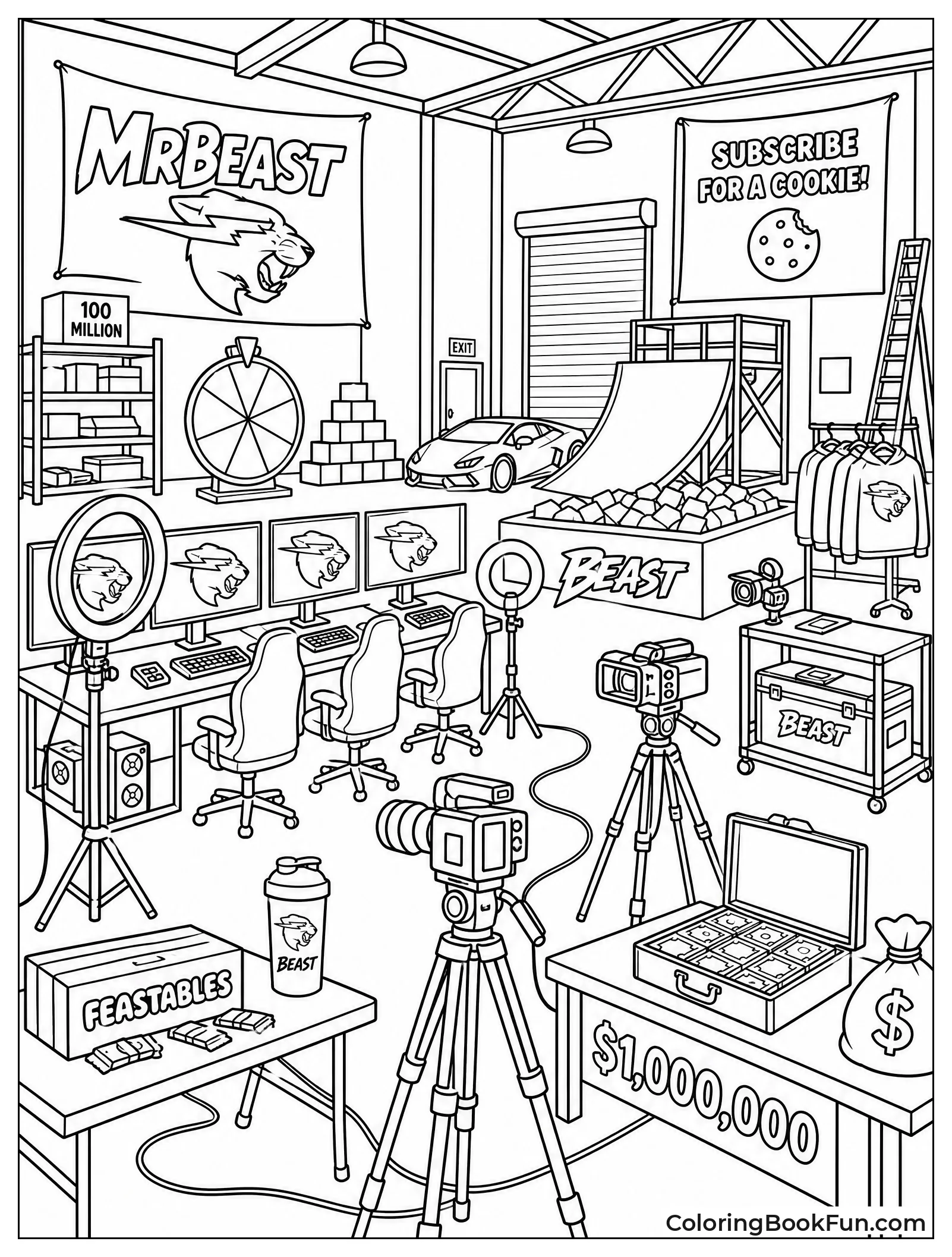 Warehouse Full of Cameras and Gear