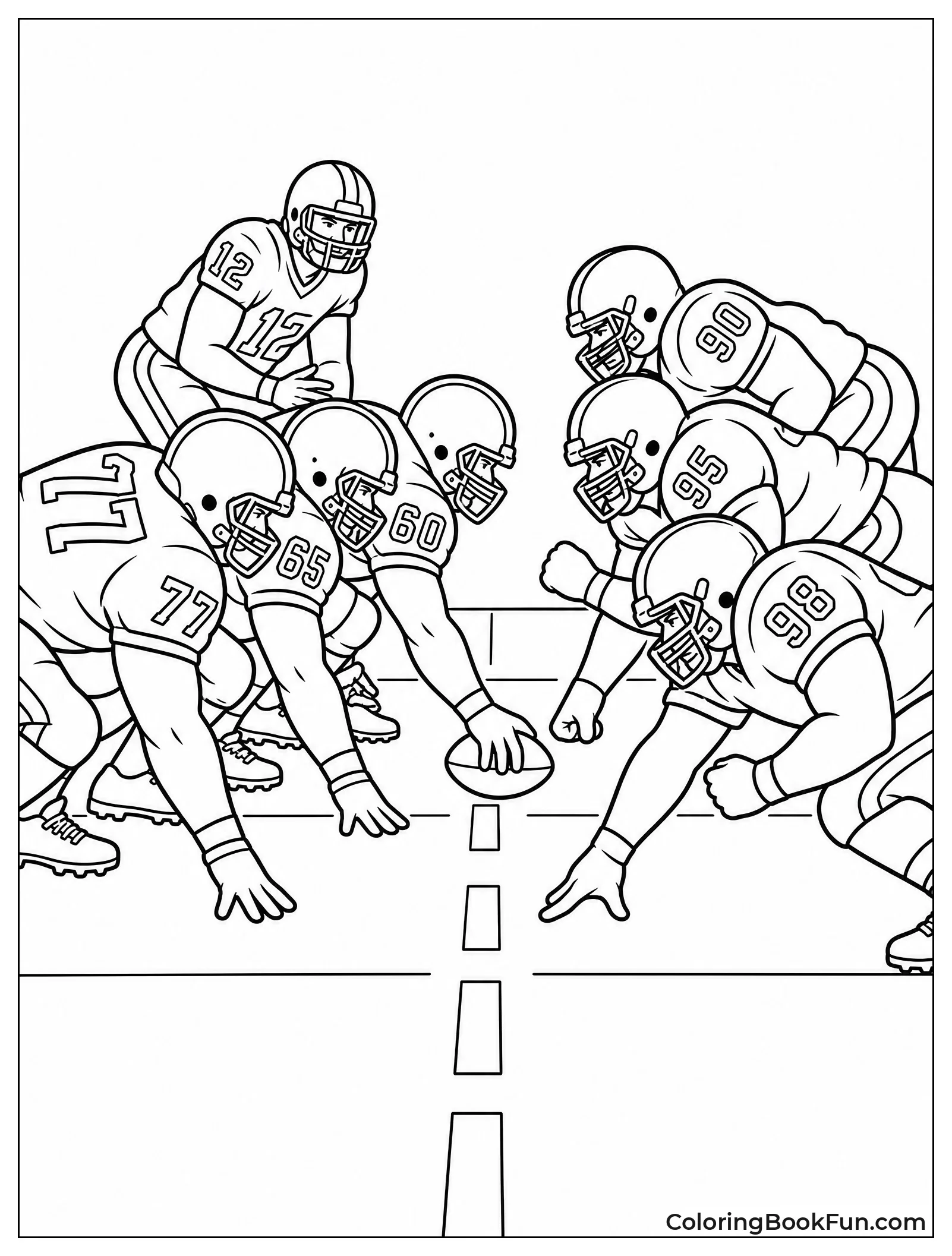 Players Clashing in the Trenches