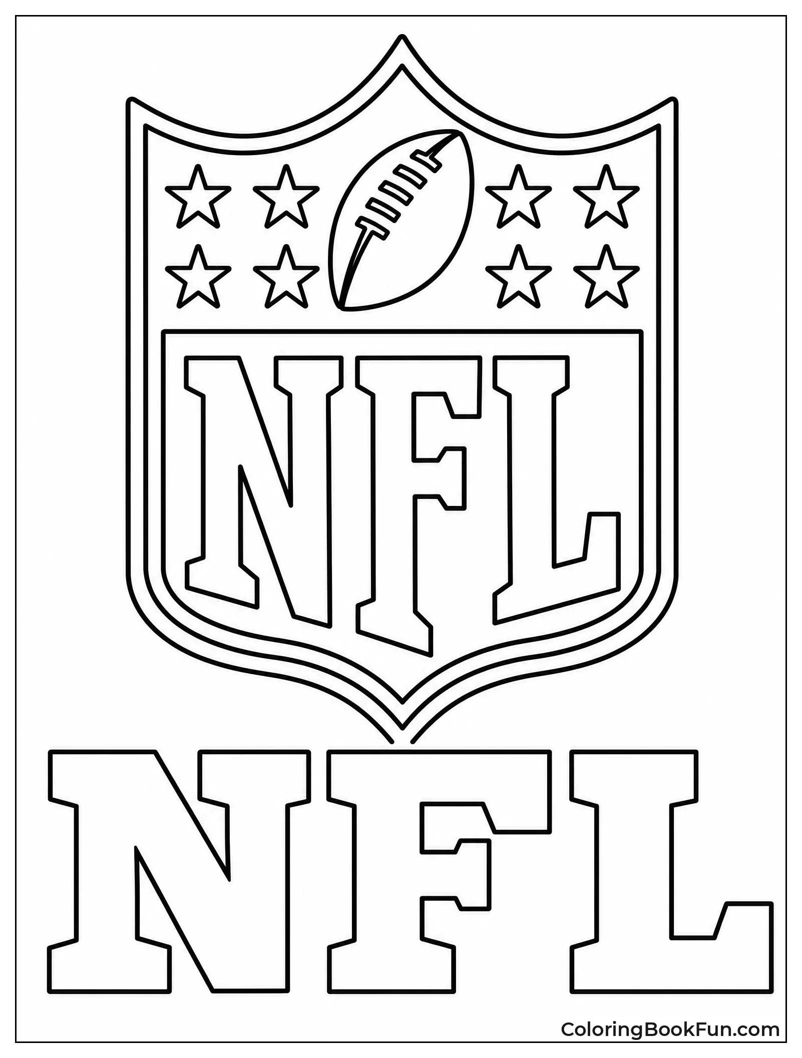 Classic Nfl Shield Logo