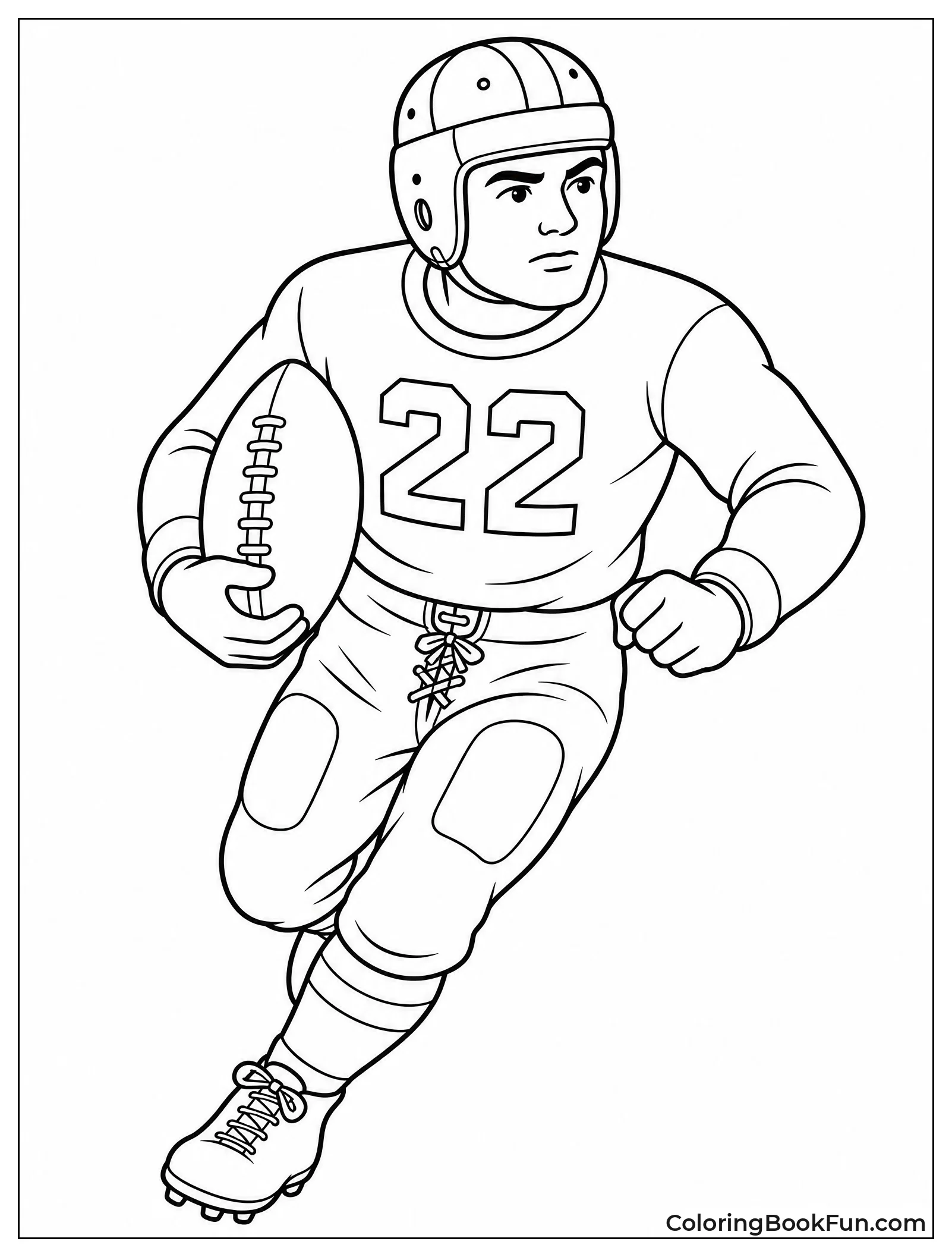 Vintage Player in Leather Helmet
