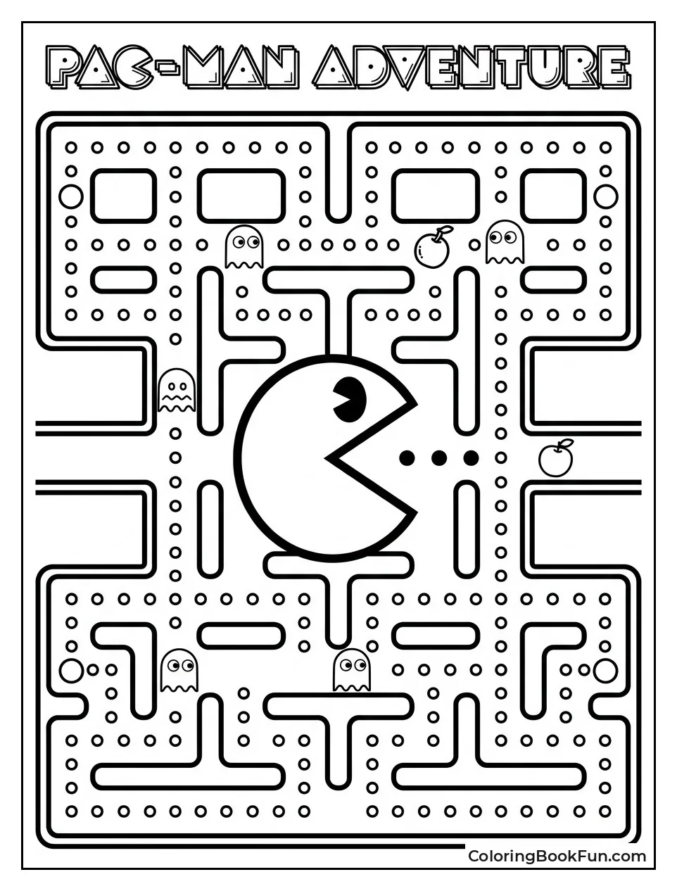 Pac Man and Inky Share Cherries