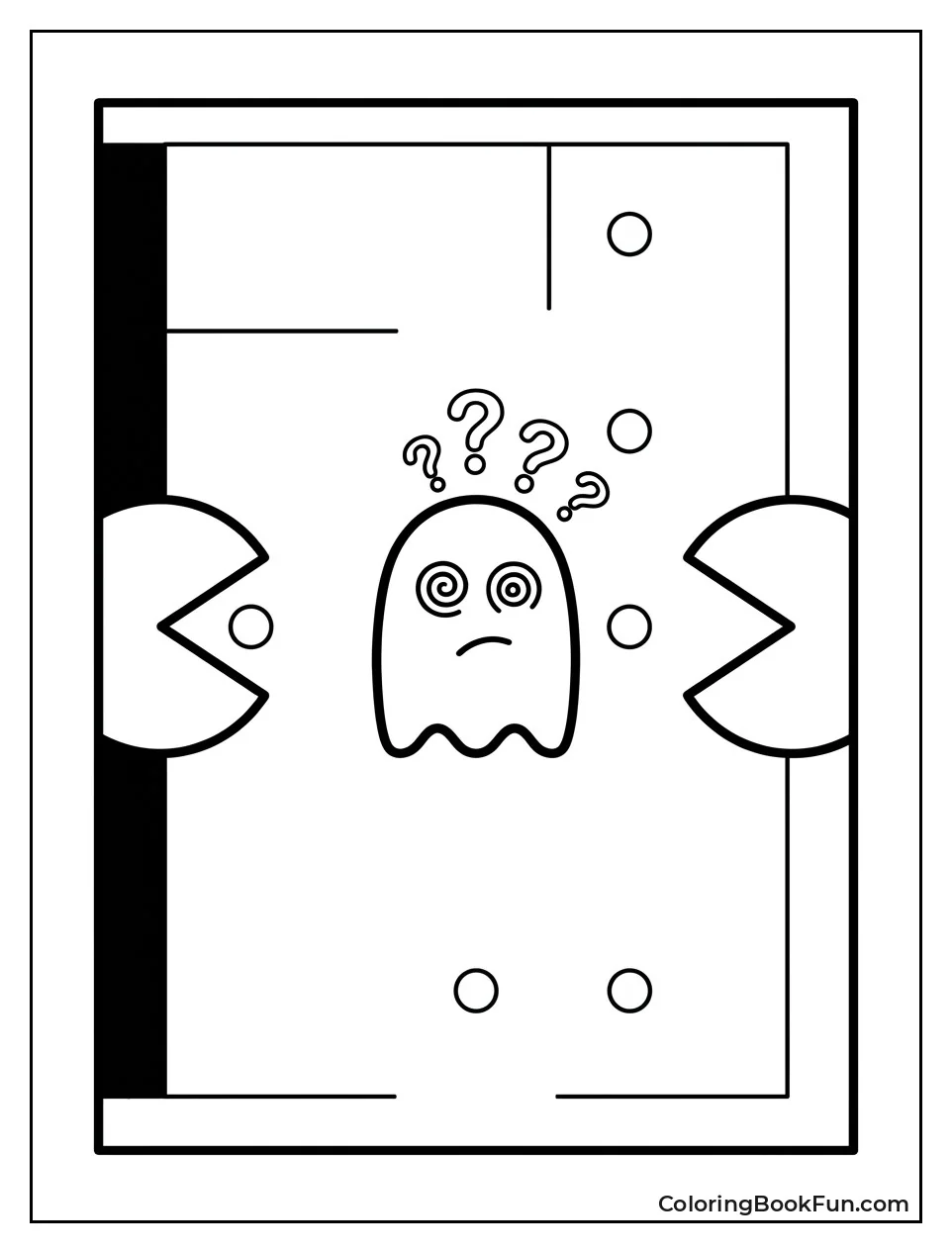 Pac Man Teleports through Tunnel