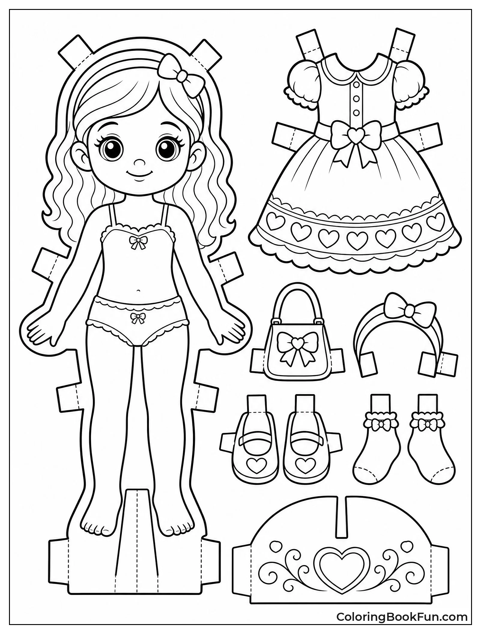 Large Detailed Standing Doll