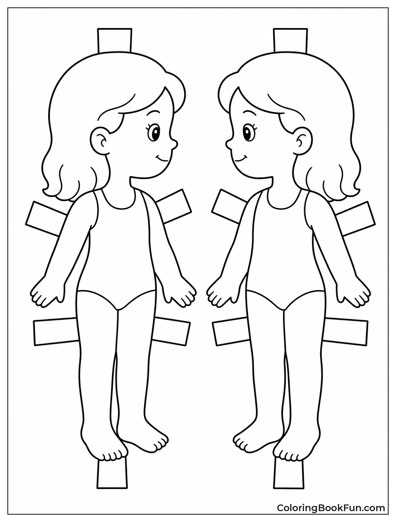 Mirror Image Doll Pair