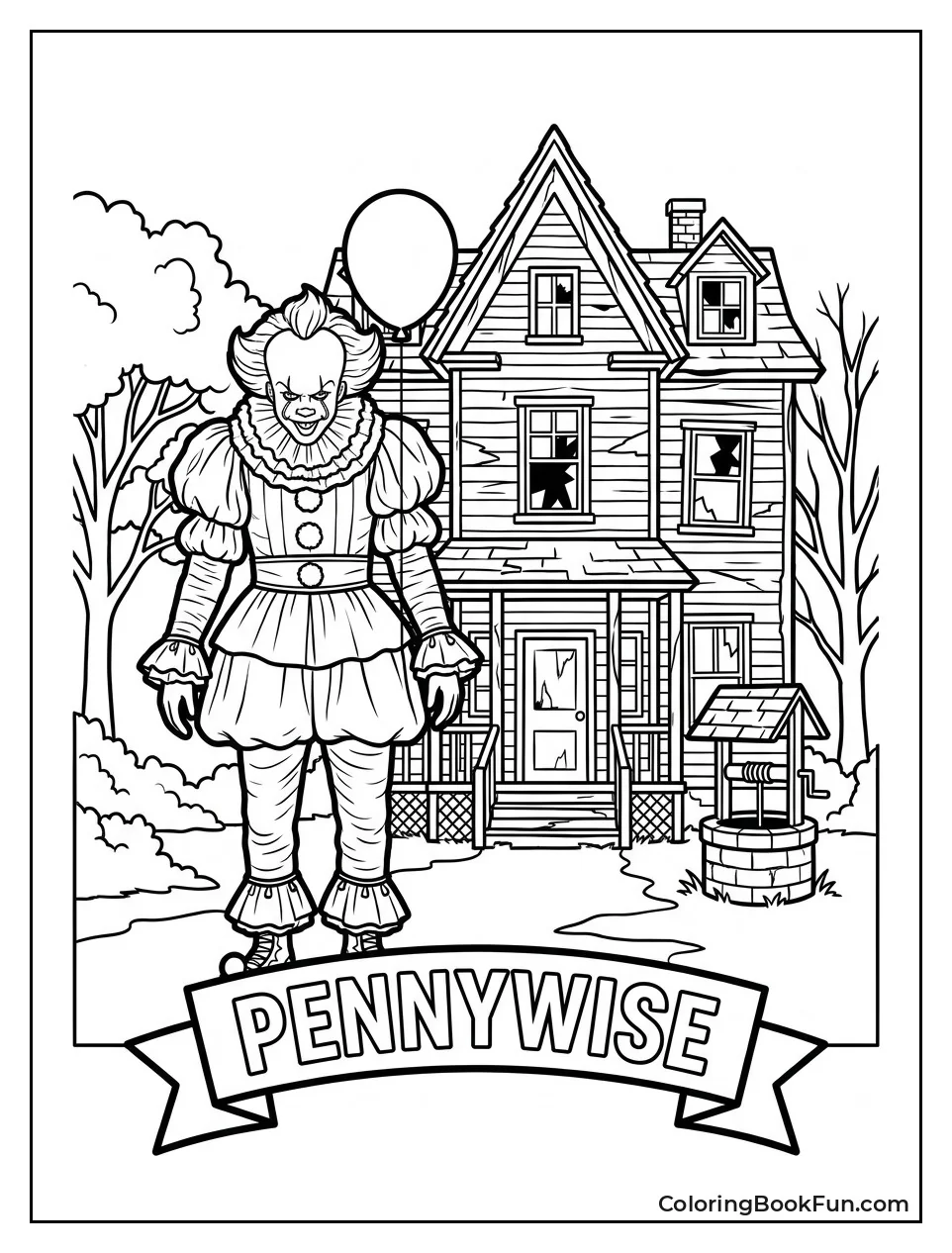 Pennywise Stands by Old Well