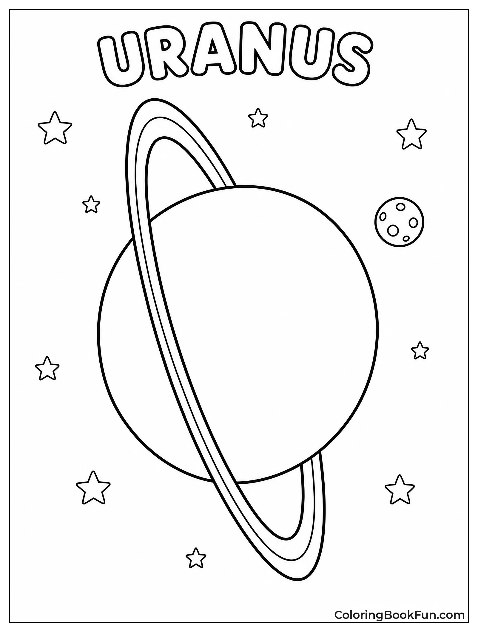 Uranus Tilted on Its Side
