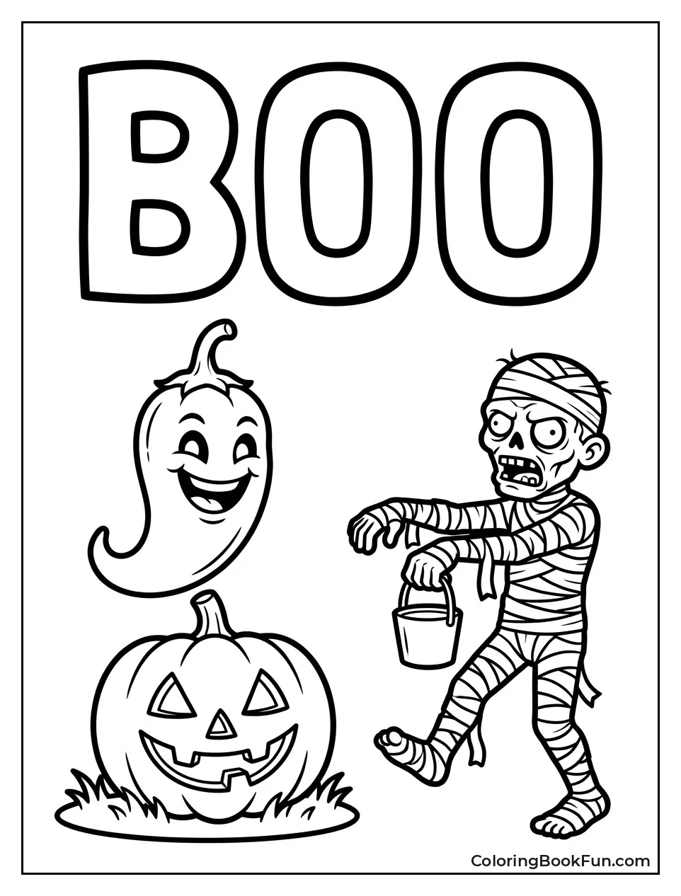 Ghost Pepper Scaring a Zombie