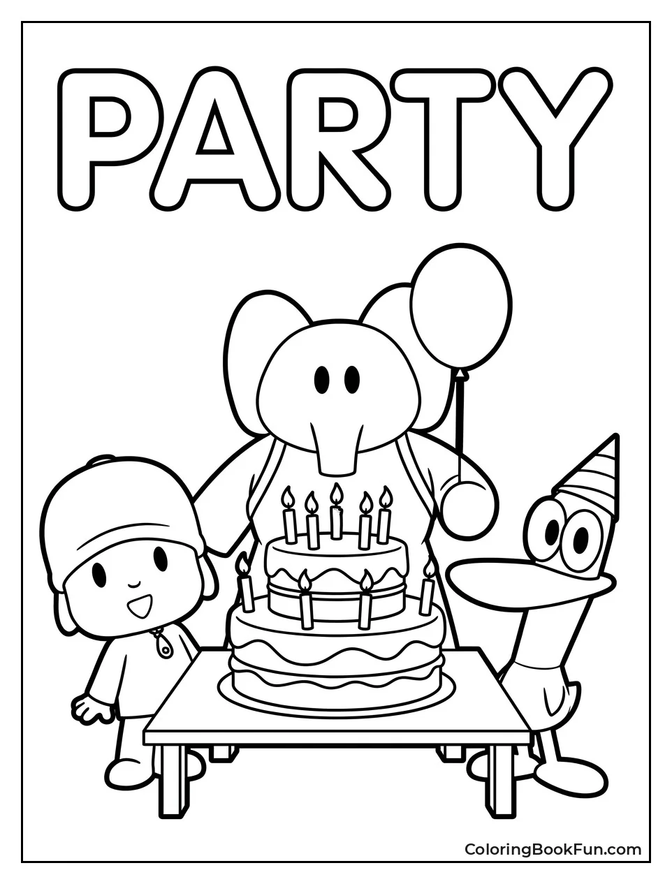 Friends Celebrate with Birthday Cake