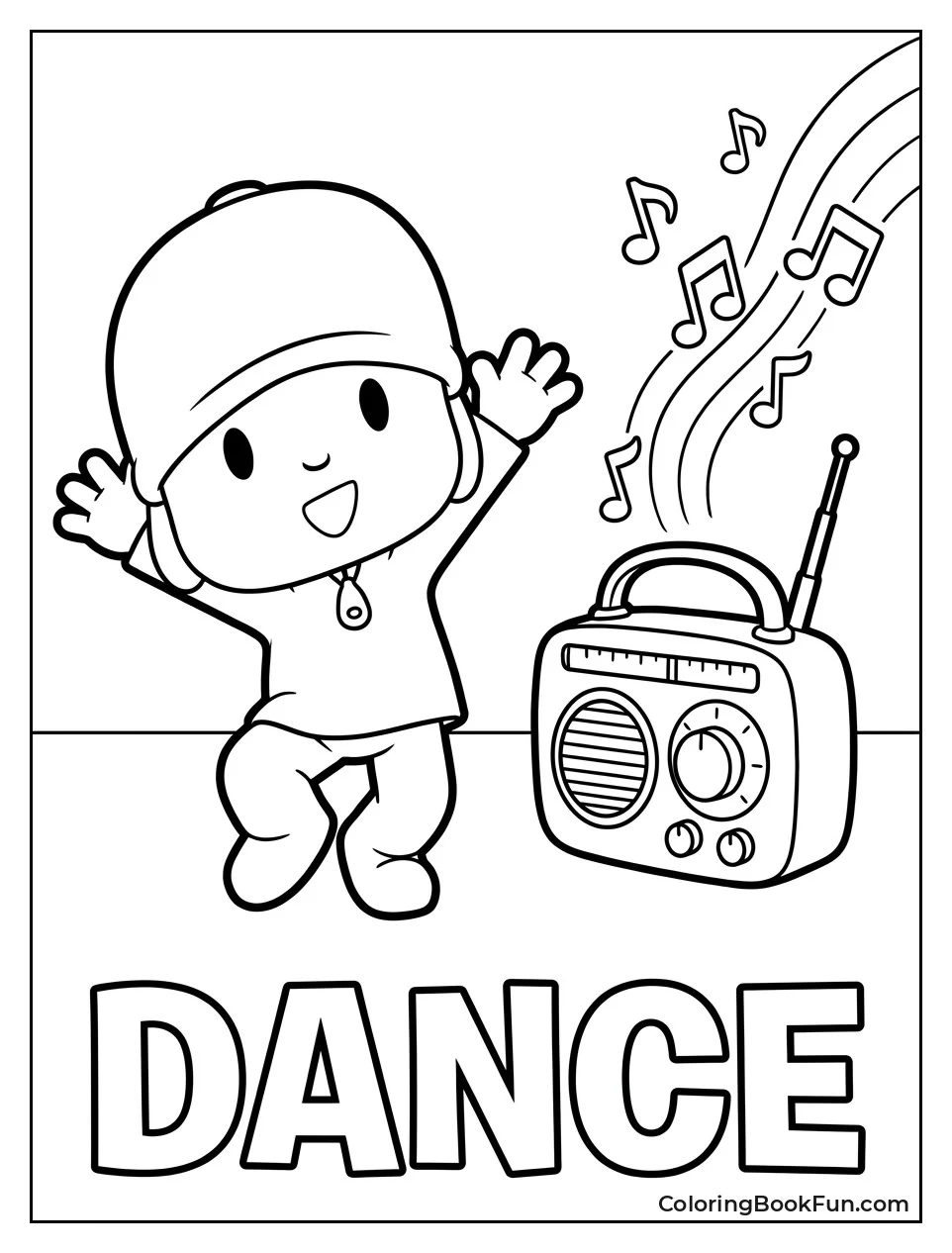 Pocoyo Dancing by Vintage Radio