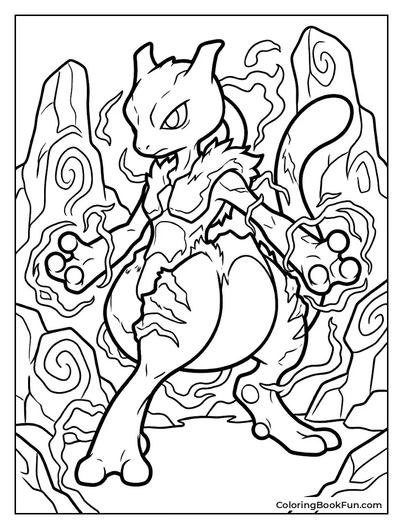 Primal Mewtwo Shows Wild Ancient Energy Features