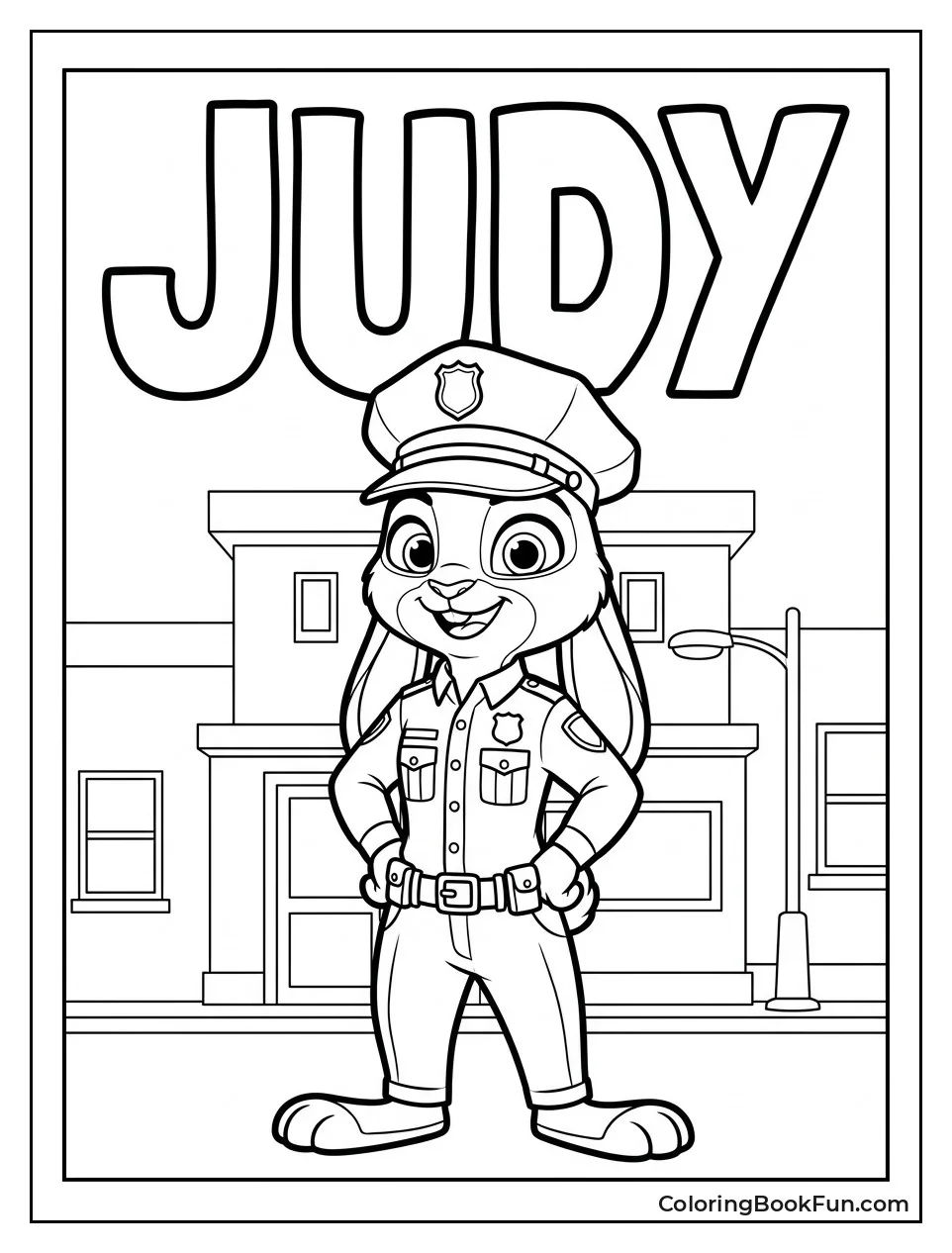 Judy Hopps as Police Officer