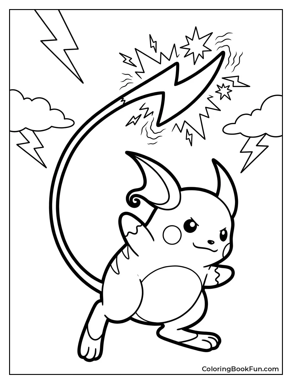 Raichu Tail Starting to Glow