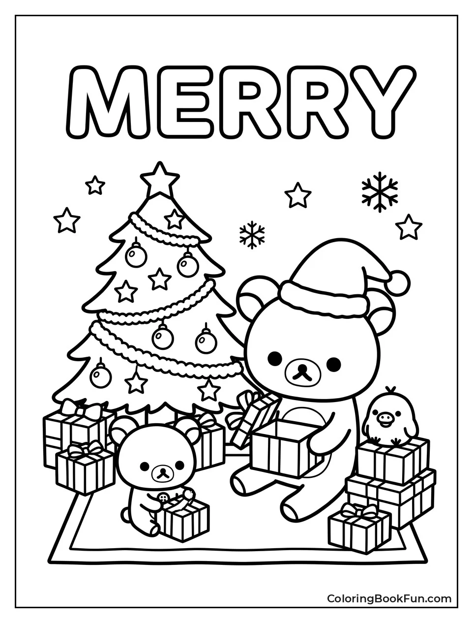 Opening Presents on Christmas Morning