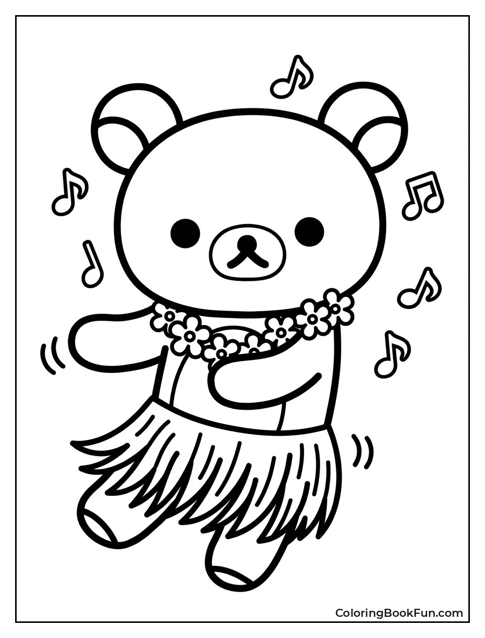 Doing a Silly Hula Dance