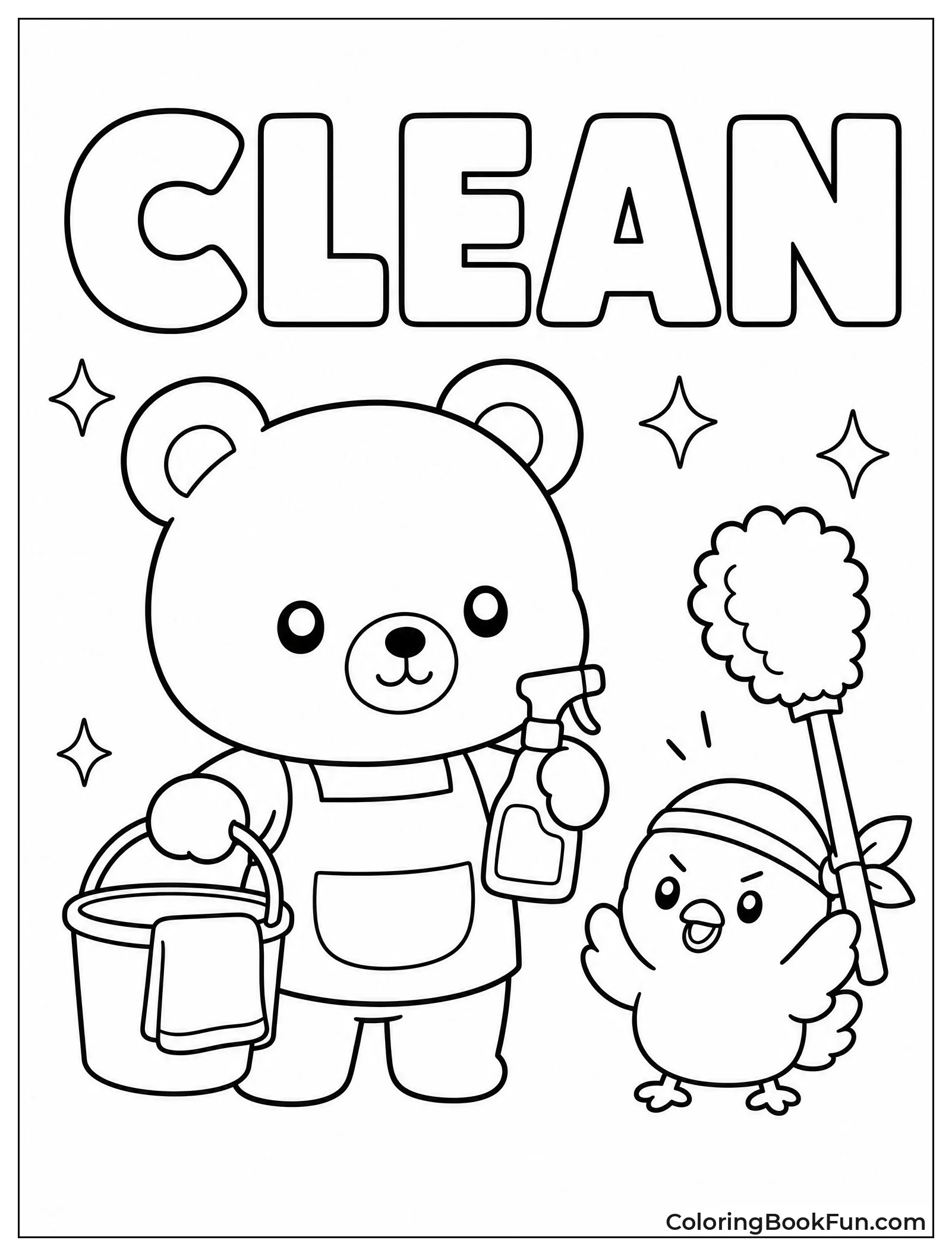 Cleaning Up with a Duster