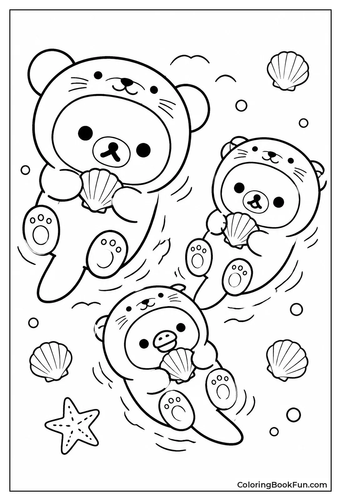 Floating Like Otters in Water