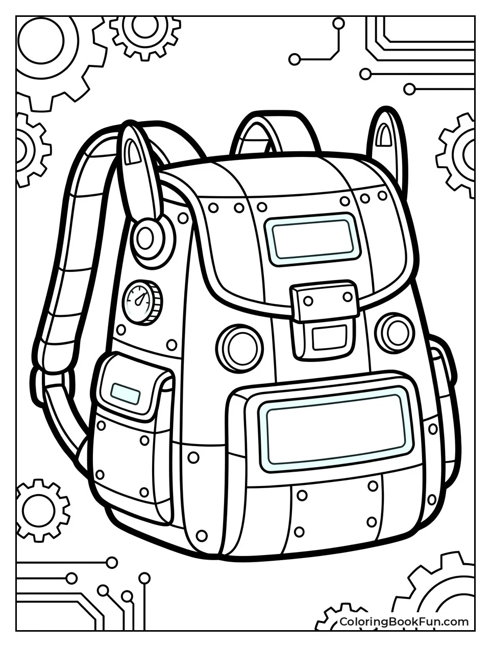 Backpack Transforms into Robot