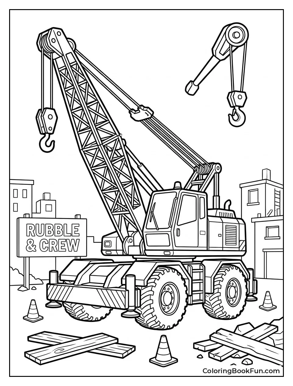 Auntie Crane Drives Truck