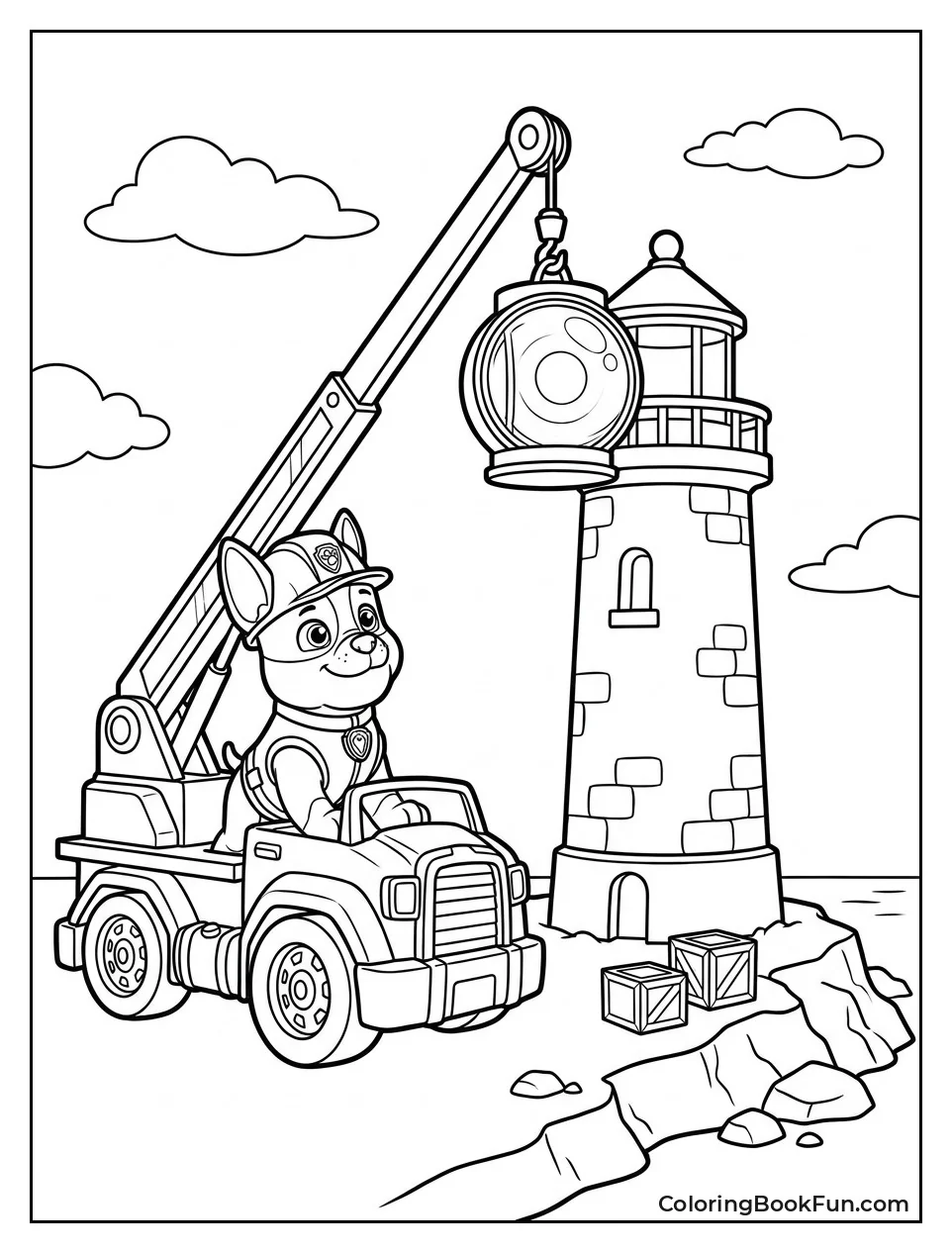 Charger Fixes Lighthouse Top