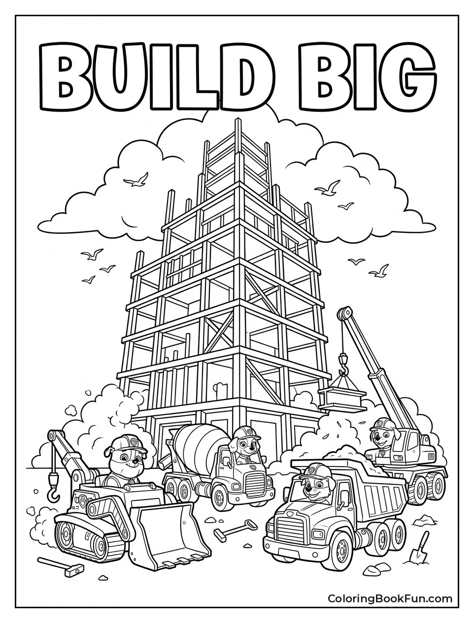 Team Builds Tall Skyscraper