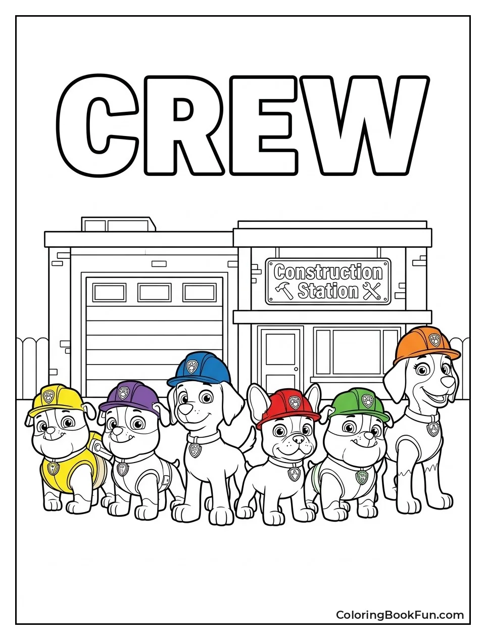 Crew Stands In Heroic Pose