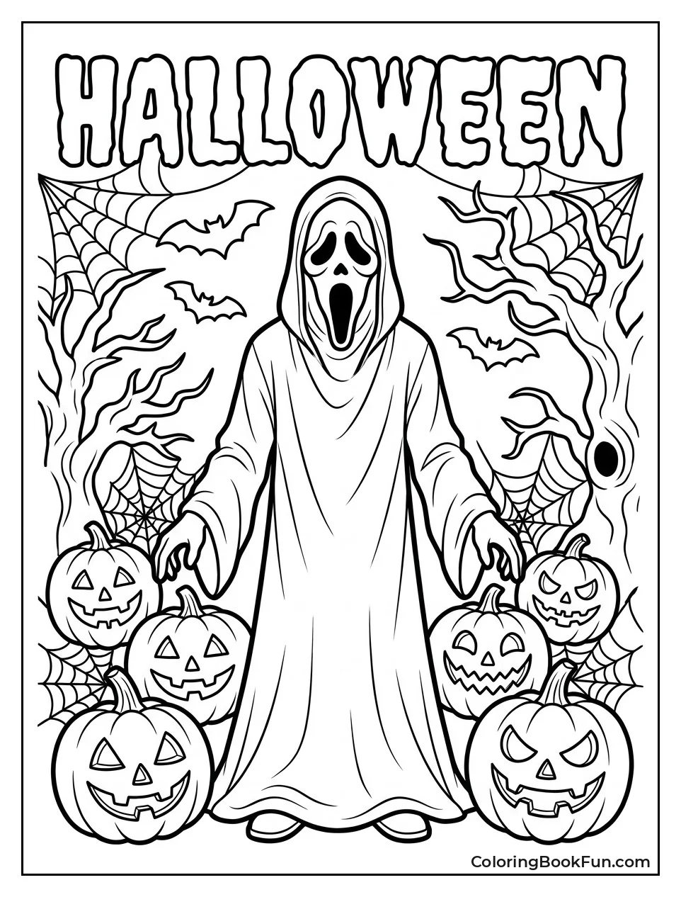 Ghostface at Spooky Halloween Party