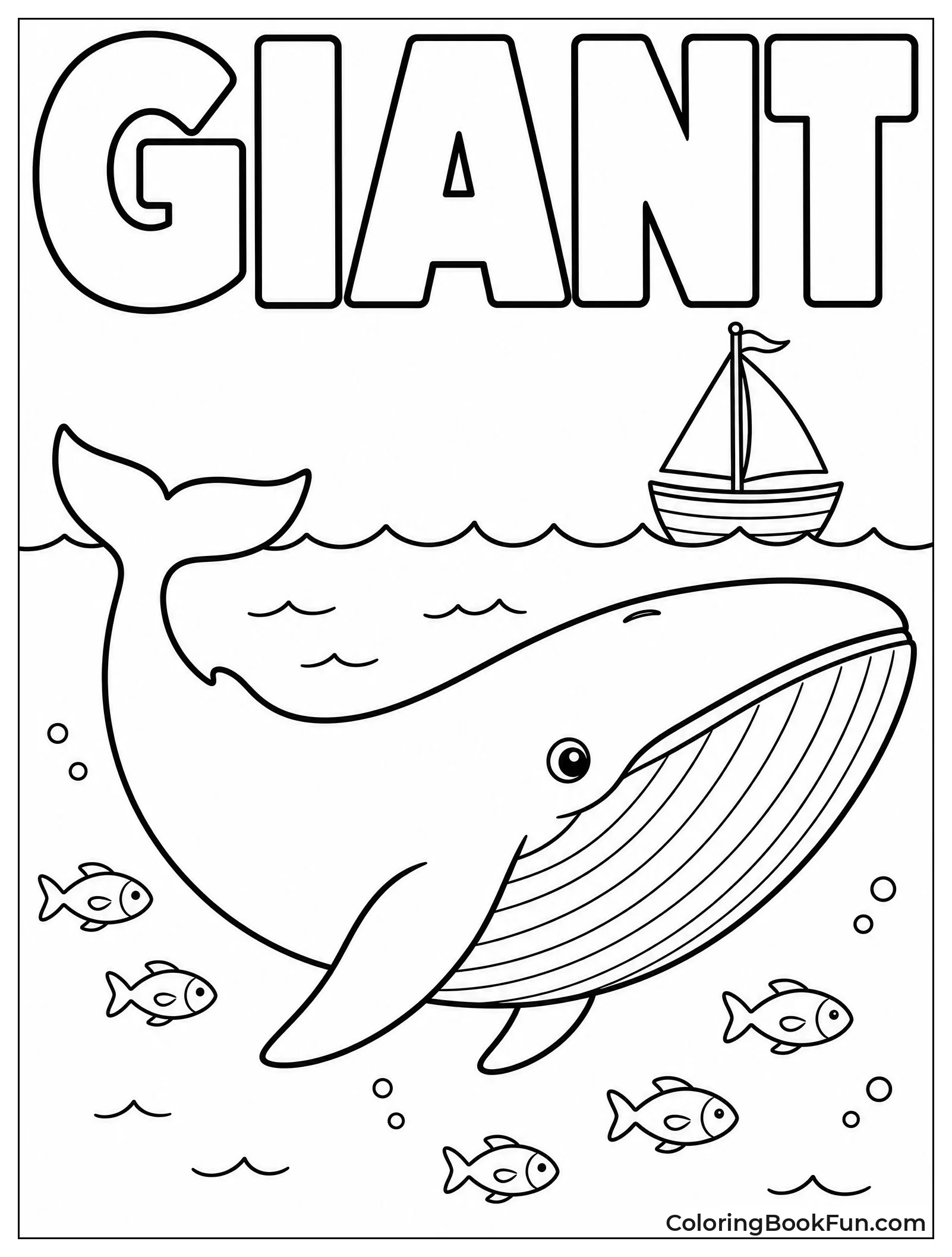Blue Whale Dwarfs Tiny Boat