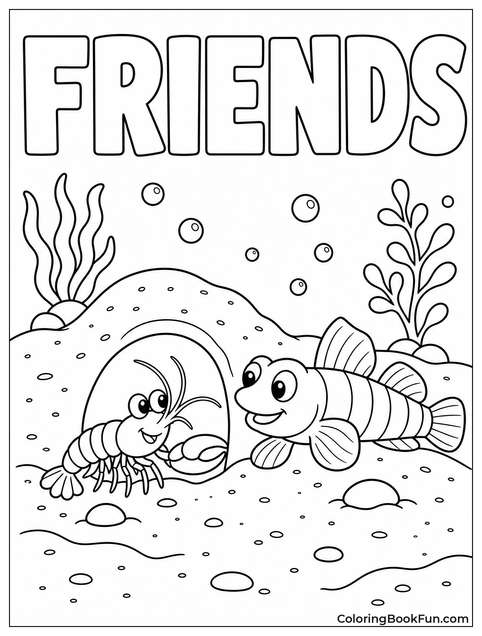 Shrimp And Goby Team Up