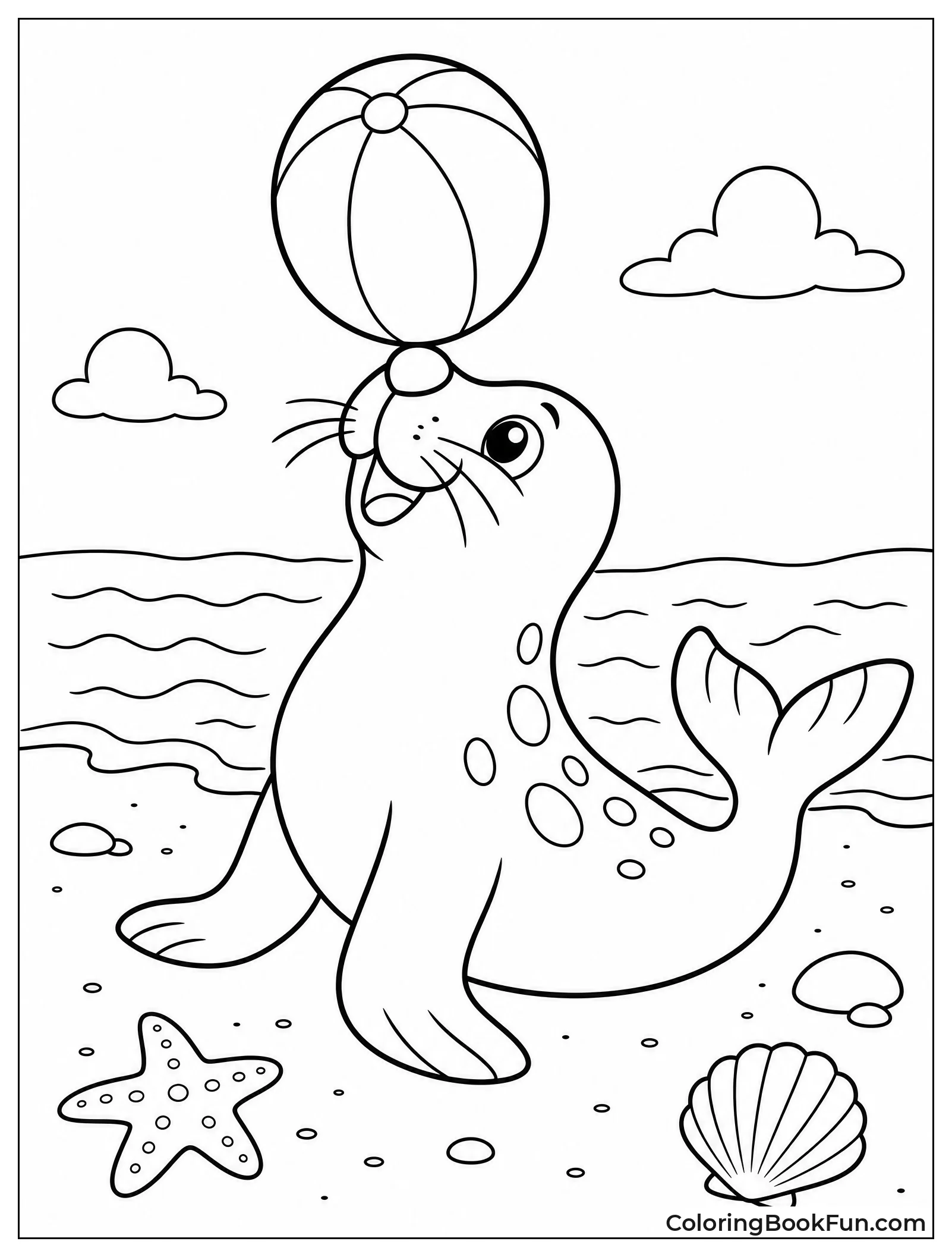 Seal Balancing Ball on Nose