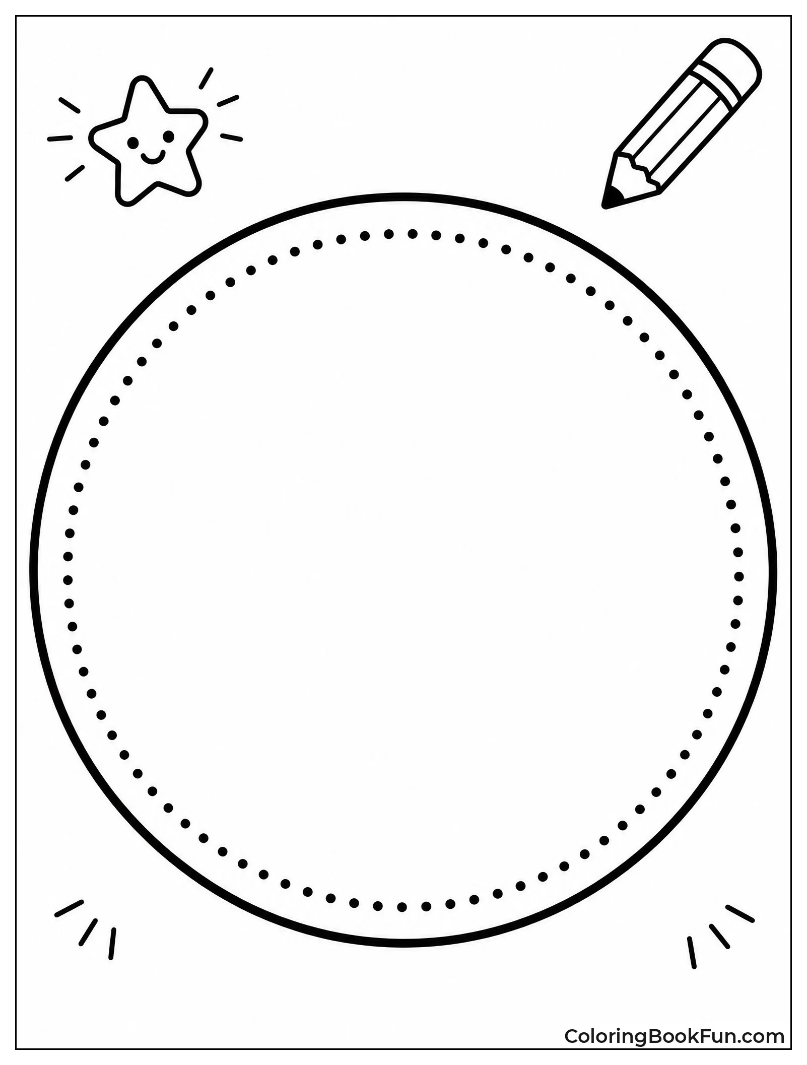 Trace Inside the Big Circle