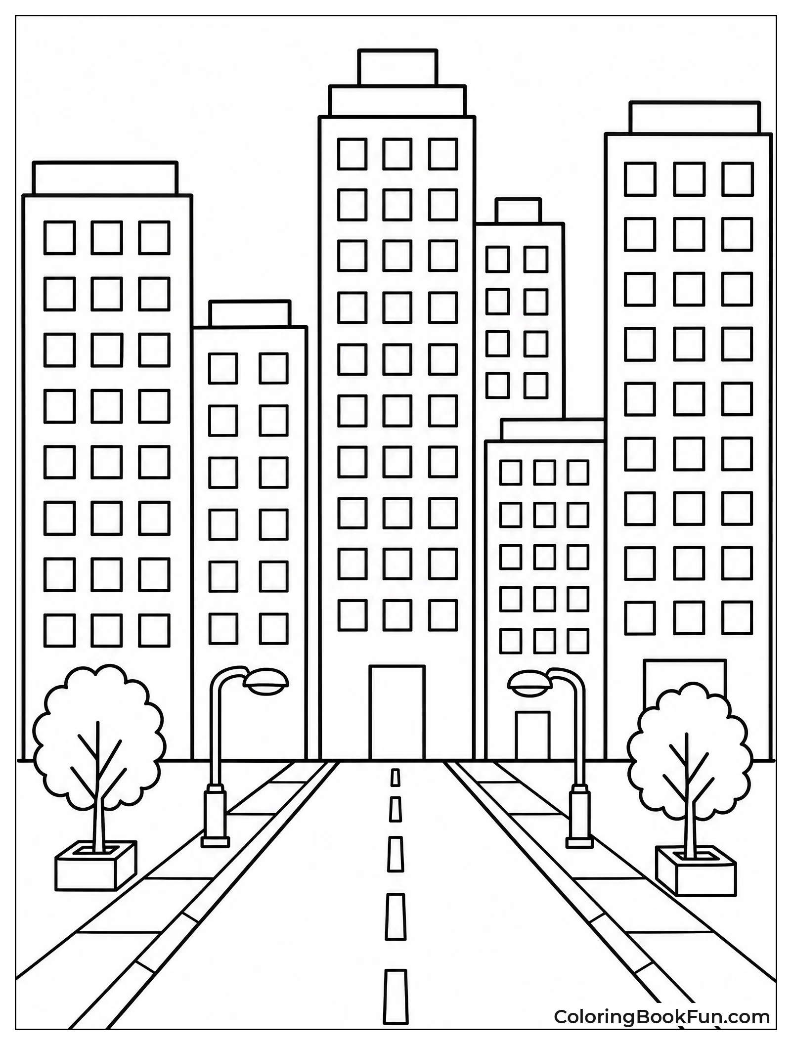 Tall Buildings Made of Rectangles