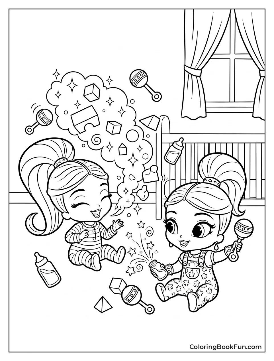 Baby Genies Causing Cute Chaos