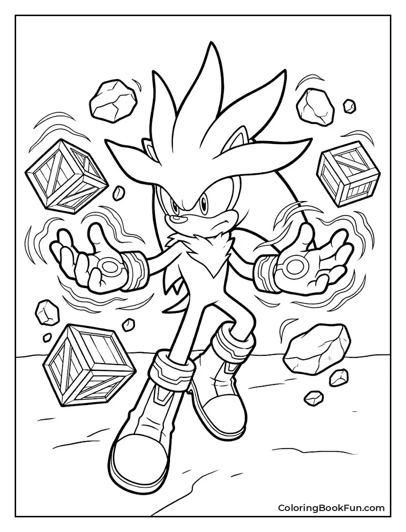Silver Lifts Rocks With Mind