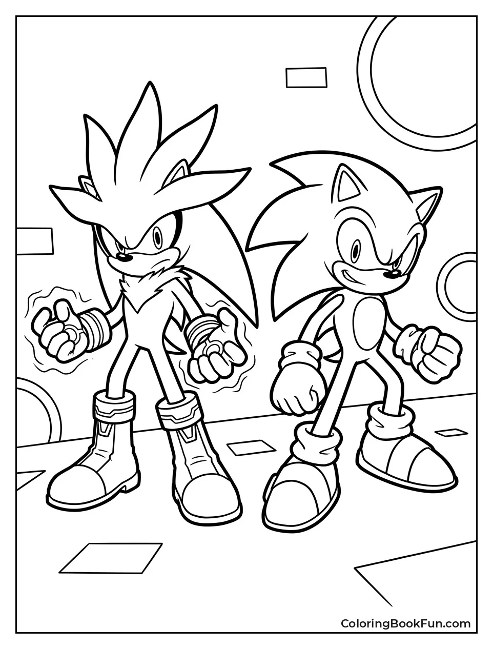 Silver Teams Up With Sonic