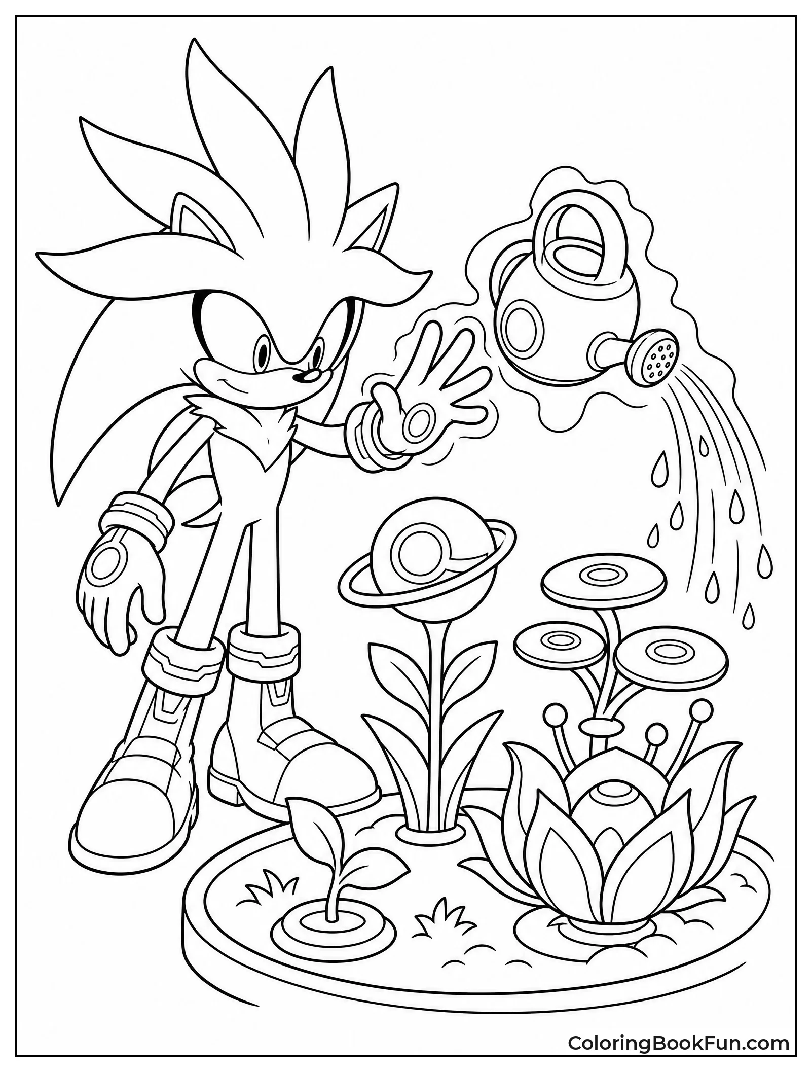 Silver Waters Garden With Powers