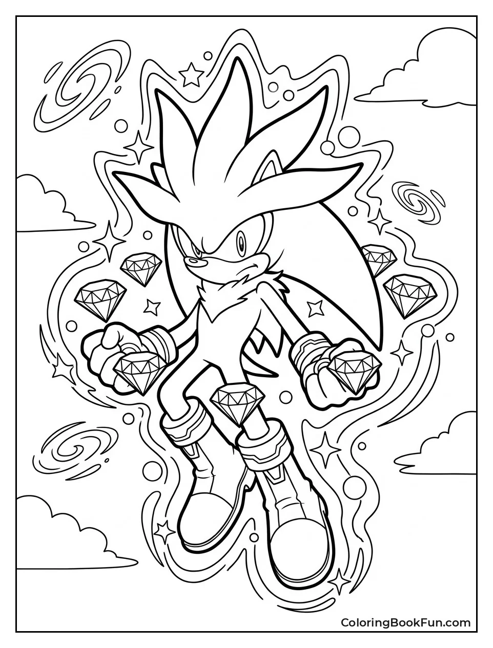 Super Silver Shines With Emeralds