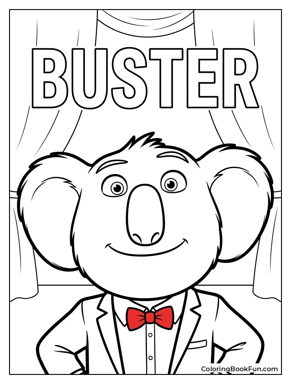 Buster Moon Smiling Portrait