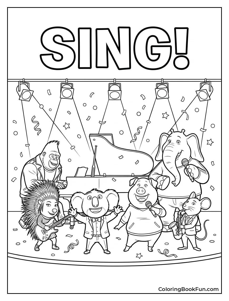 Grand Finale with Confetti