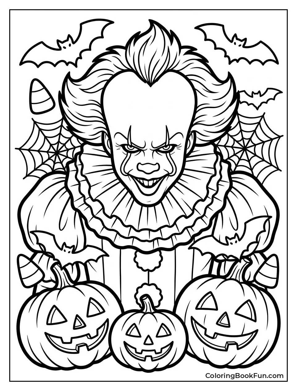 Pennywise Grins at Halloween Party