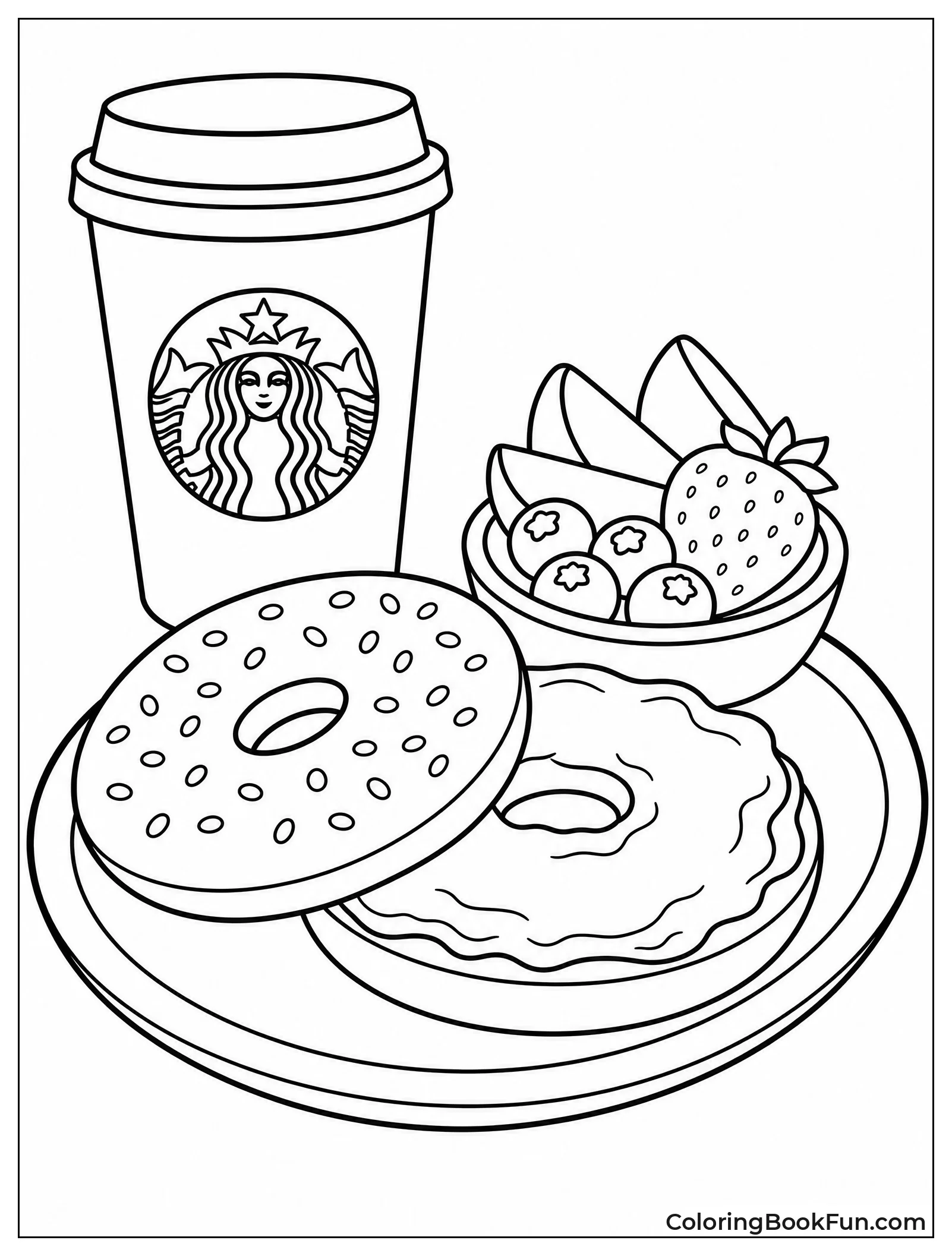 Toasted Bagel with Cream Cheese