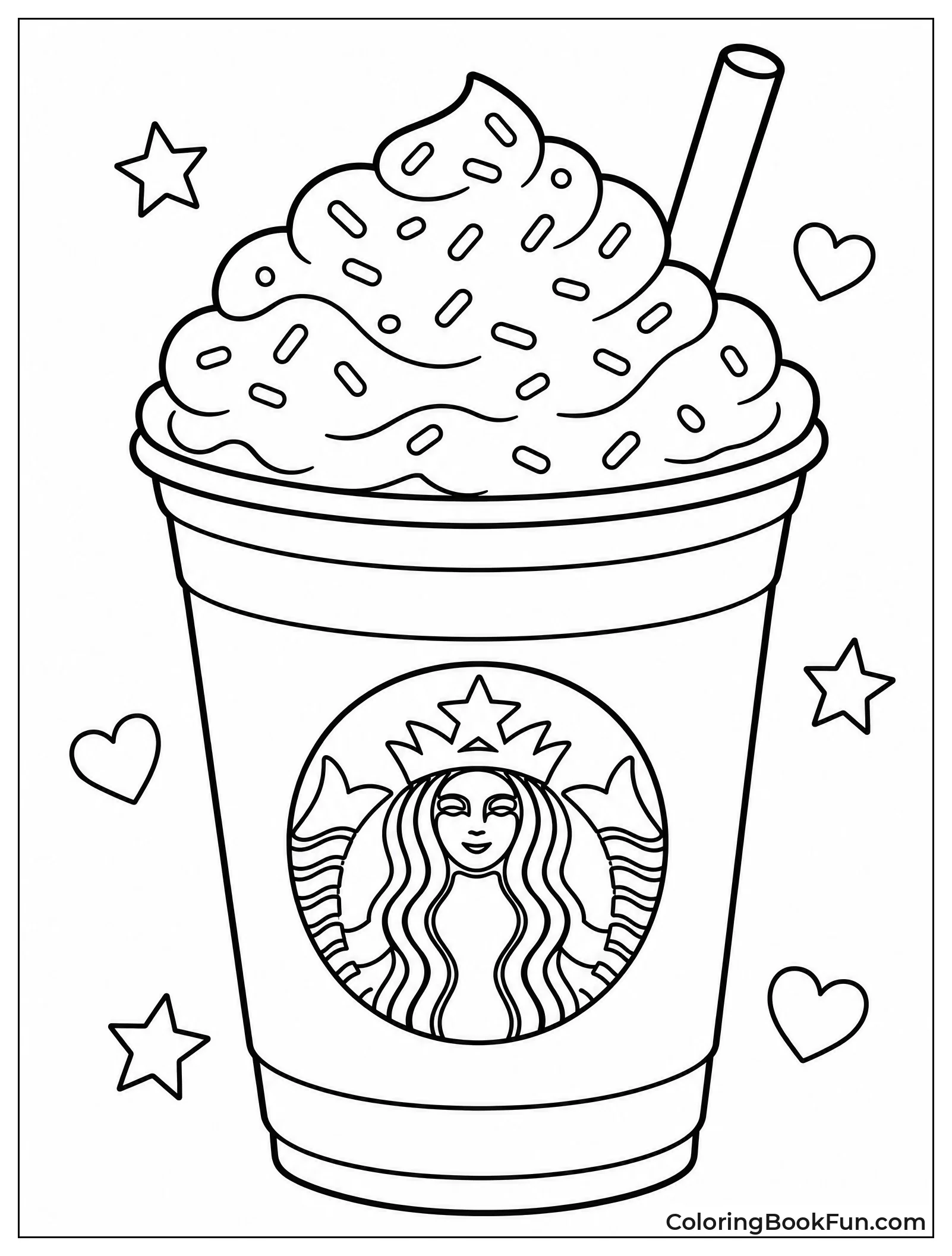 Fluffy Whipped Cream with Sprinkles