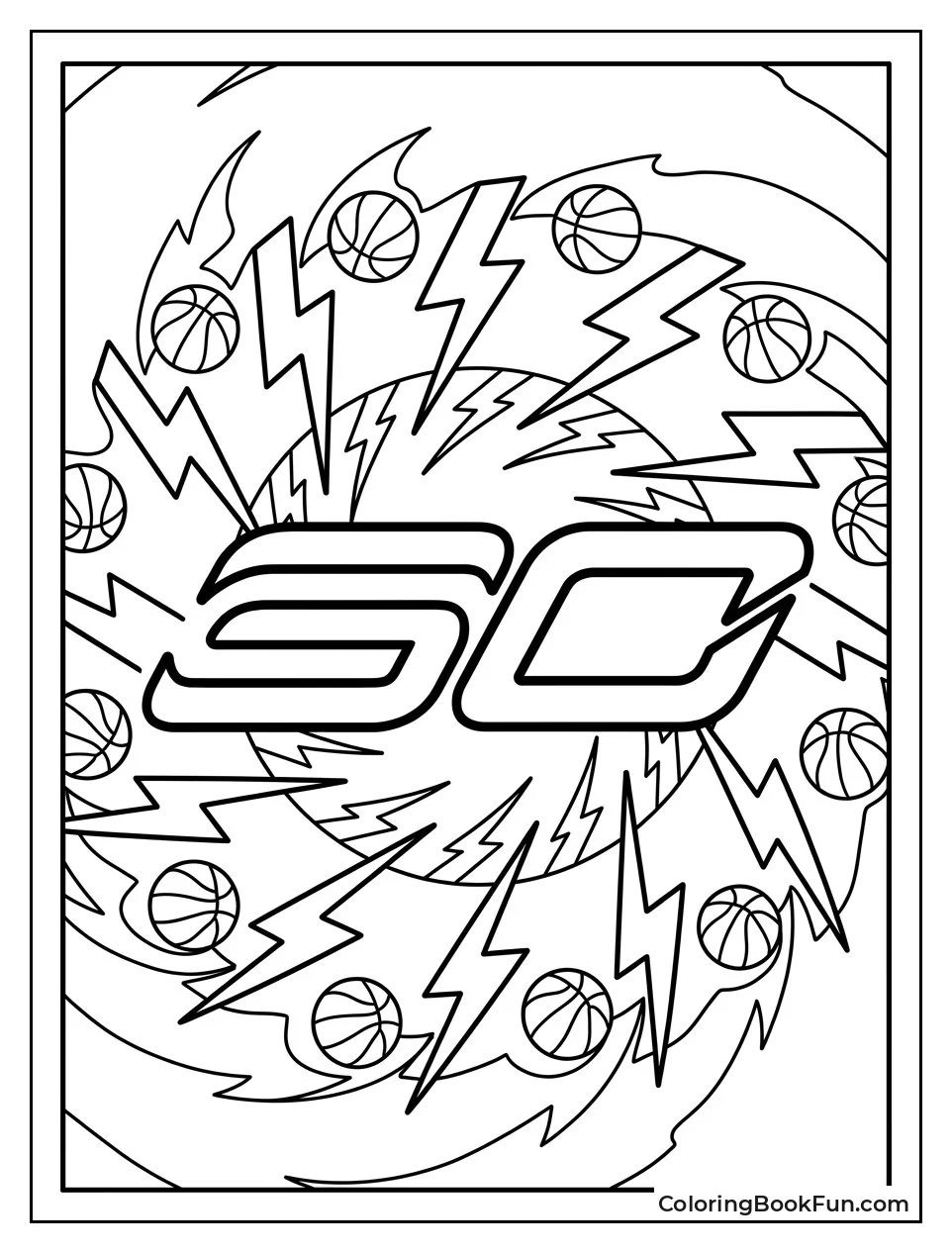 Bold SC30 Logo with Patterns
