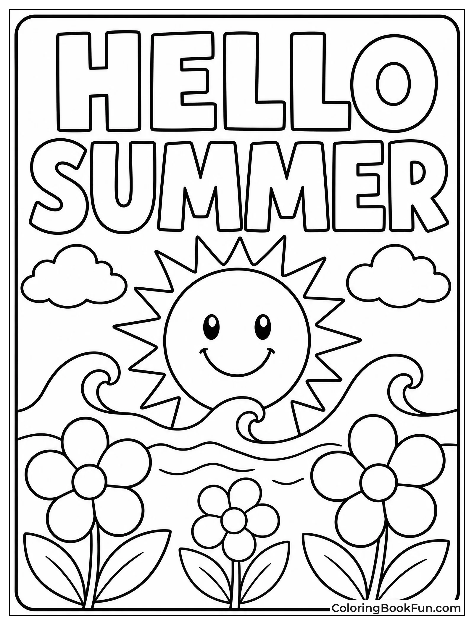 Hello Summer Greeting