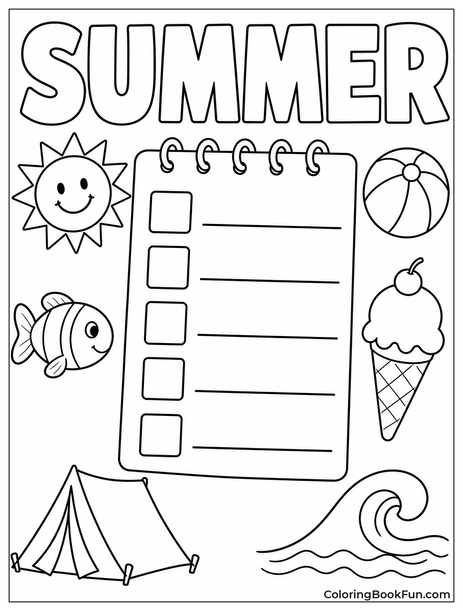 Summer Bucket List to Fill