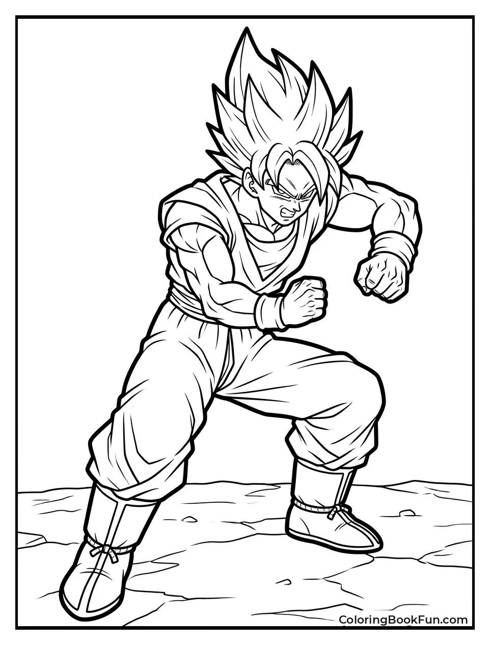 Goku Wears Heavy Training Weights