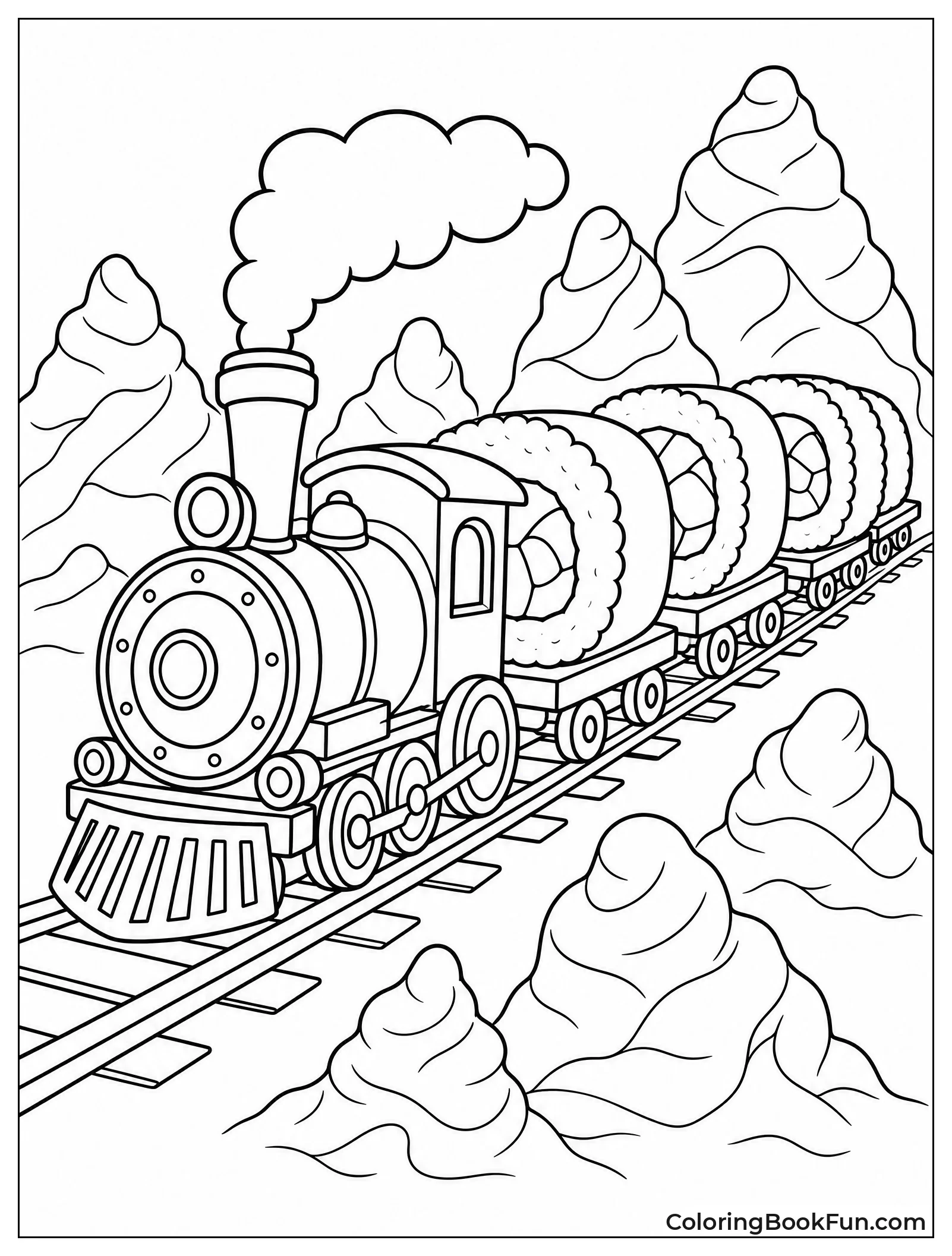 Sushi Train on Tracks
