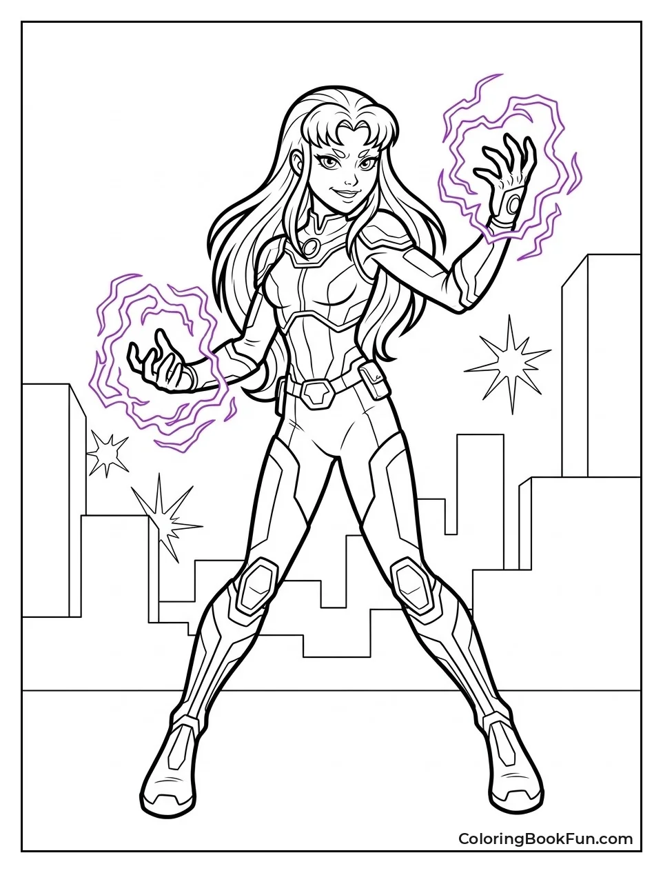 Blackfire Arrives with Purple Energy