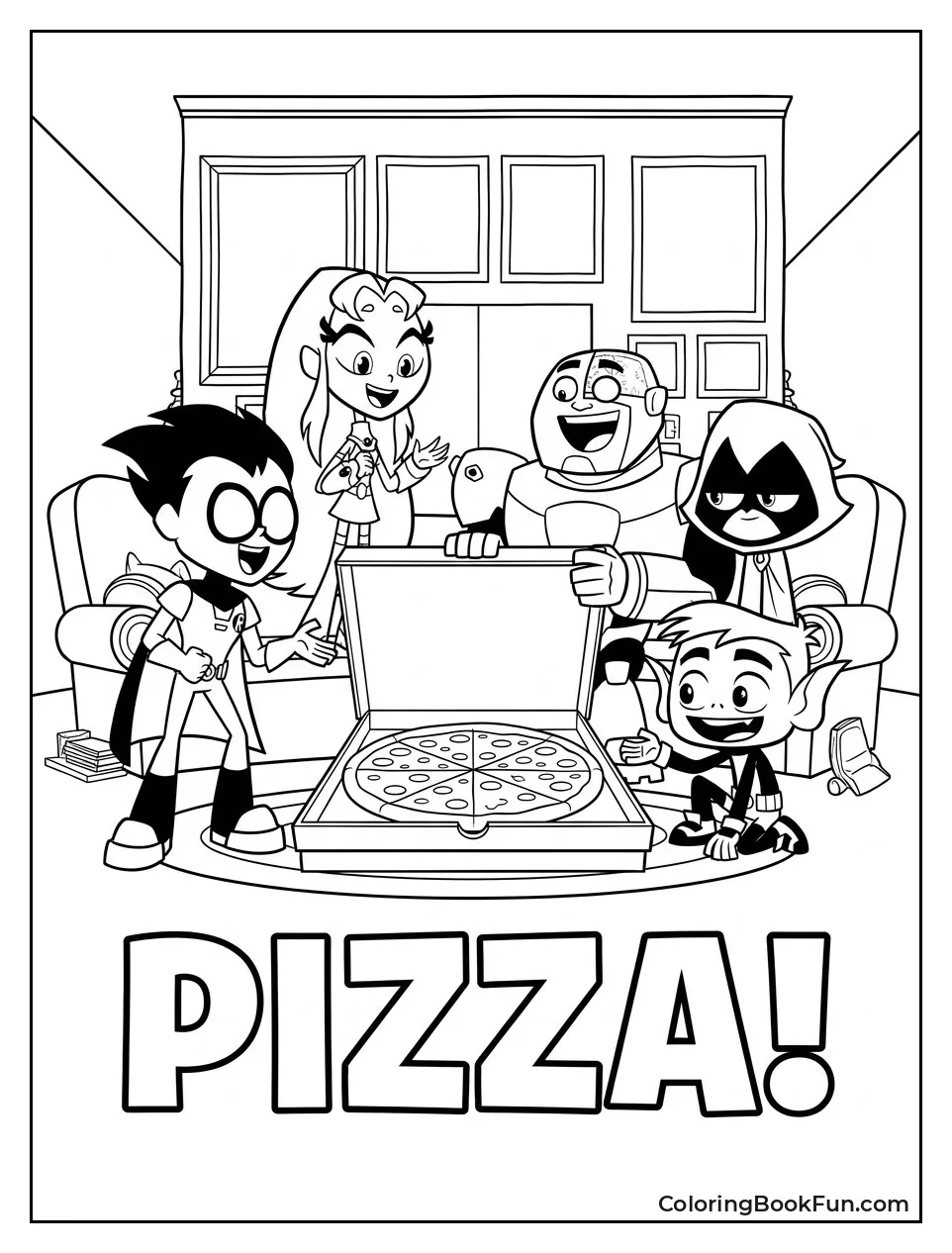 Titans Gather for Pizza Party