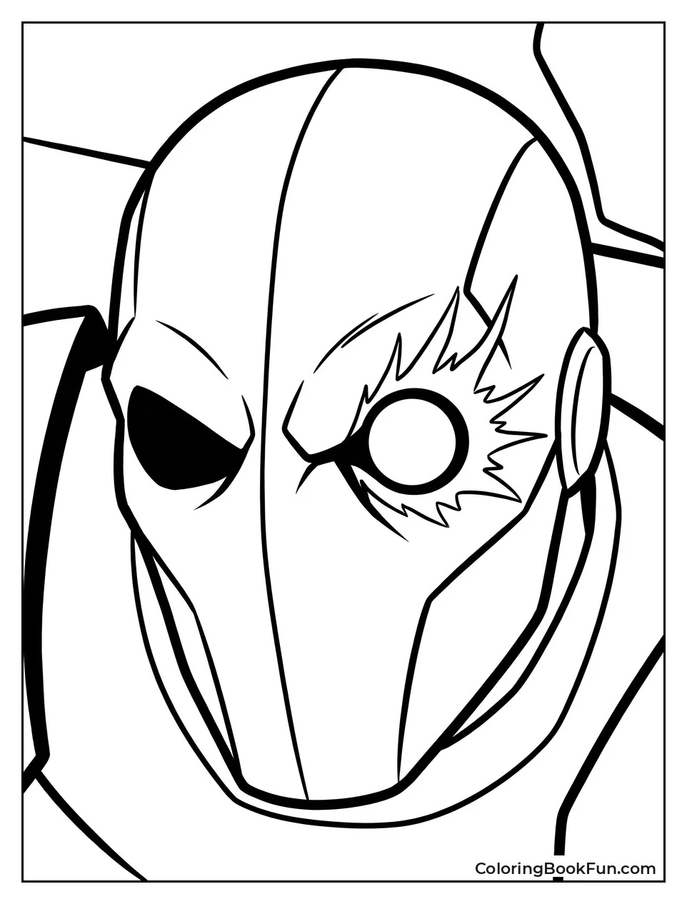Slade Mask with Glowing Eye