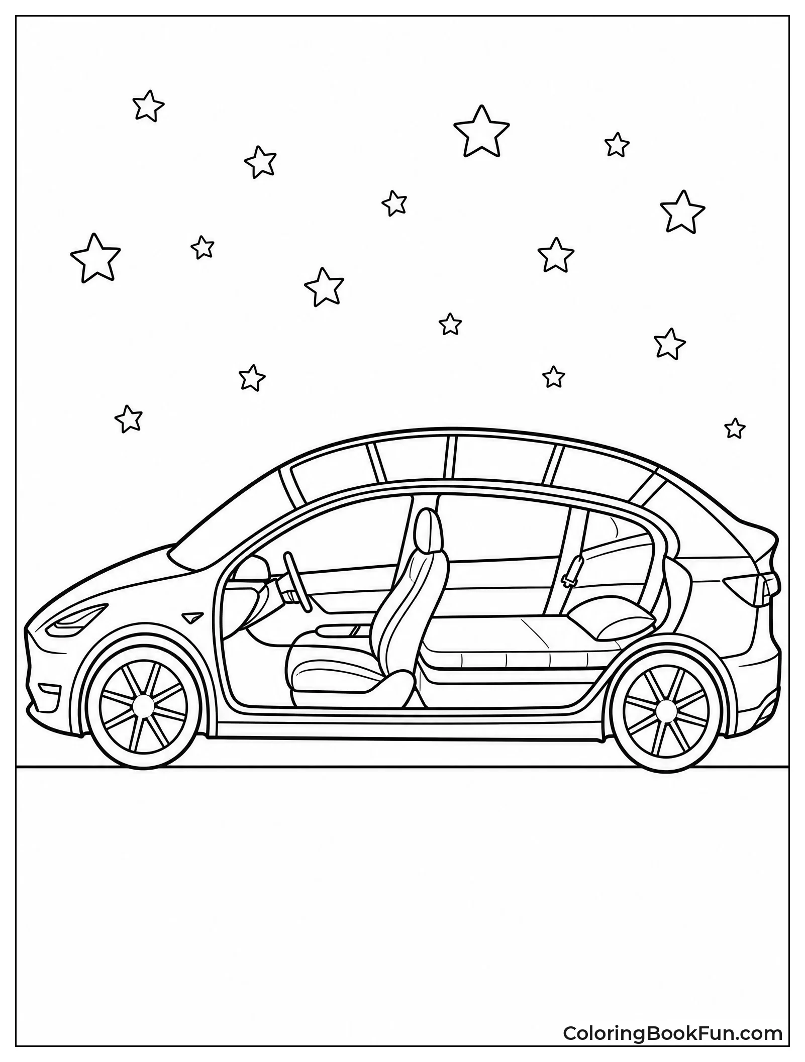 Model Y Camps Under the Stars